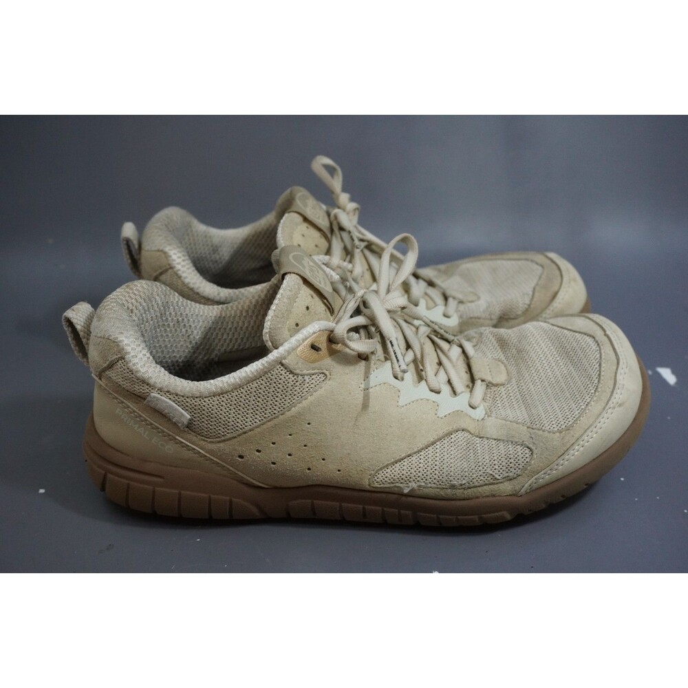 Lems Primal Eco Fossil Minimalist Shoes Mens 8.5 Womens 10 Barefoot Sneakers